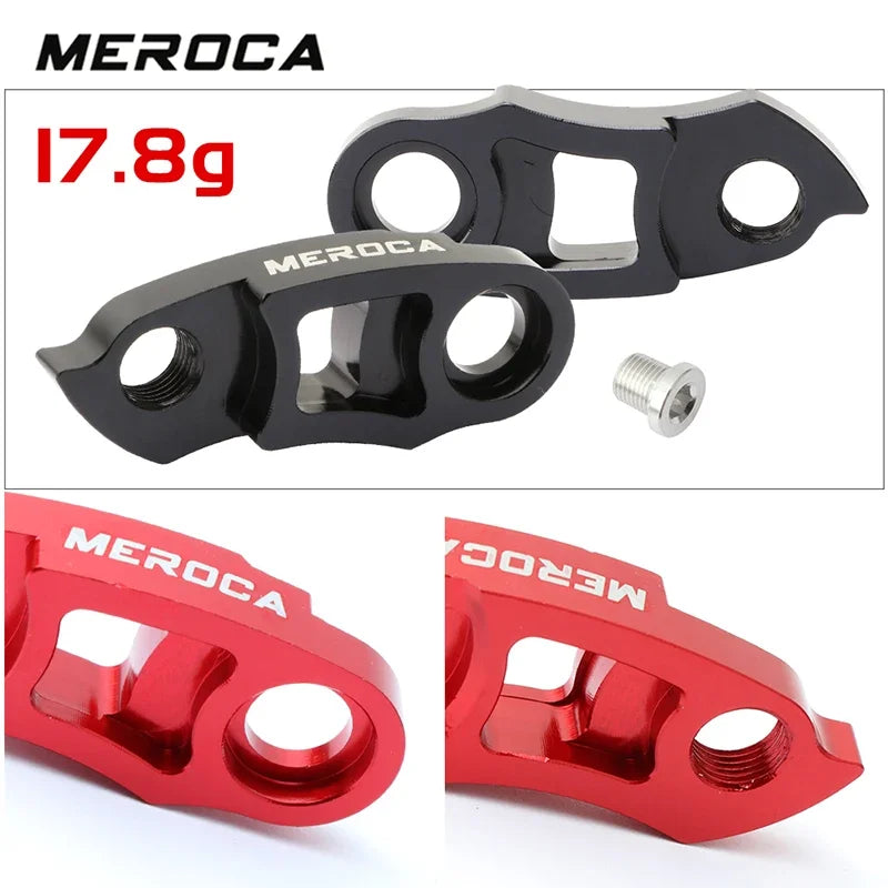MEROCA Bicycle Rear Derailleur Hanger Extension Aluminum Alloy Speed Change Frame Gear Tail Hook Extender 40-56T Large Flywheel