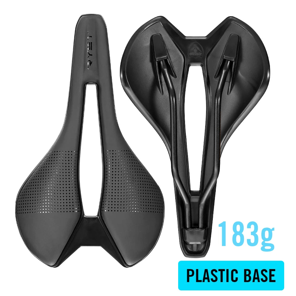 RYET Bike Saddle Full Carbon SuperLight Racing Mountain Rails Superflow Road Bicycle Seat Cushion Carbon Saddle Bike 250*145mm