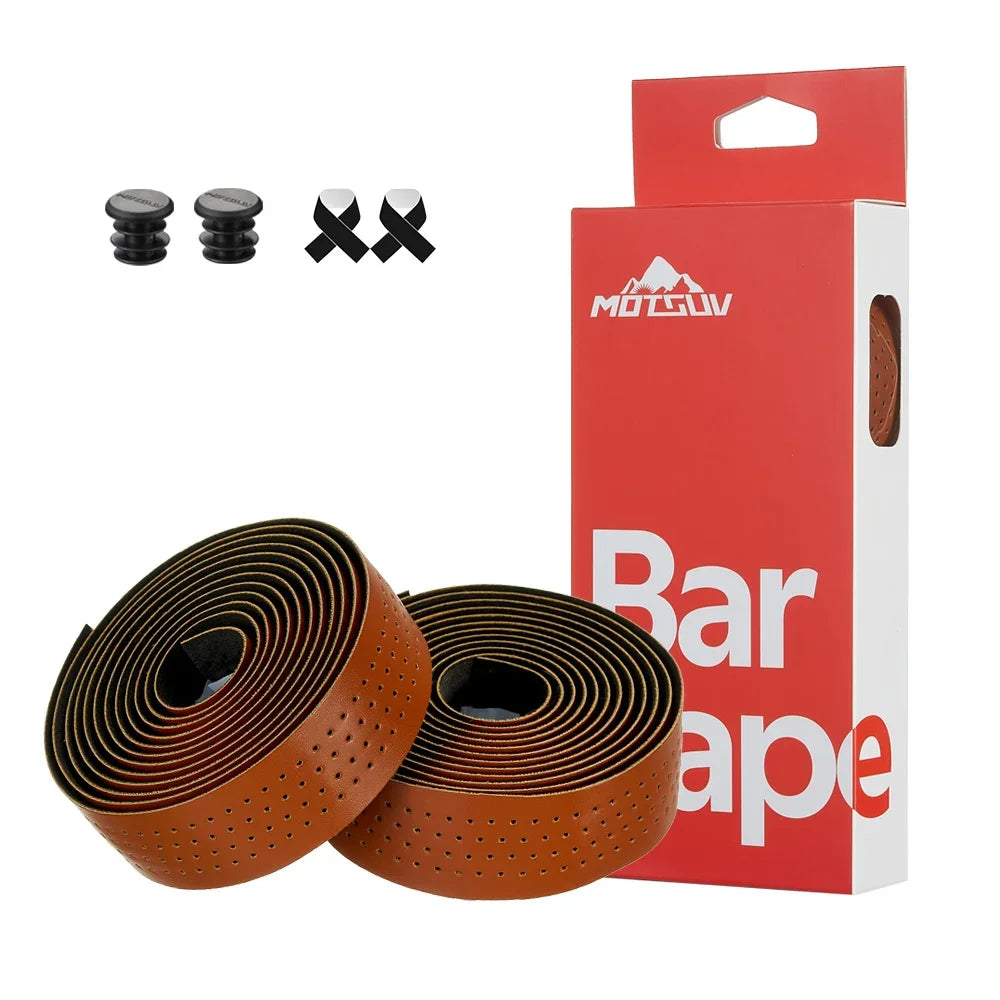 MOTSUV-Road Bike Handlebar Tape, Bar Tapes,Soft, Anti-Vibration Wrap Tape, Durable Bar Bartape, Anti-Slip MTB Bike Accessory NEW
