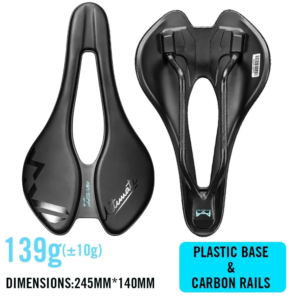 RYET 3D Printed Bicycle Saddle Ultralight Carbon EVA 245x145mm Bike Seating Part MTB Gravel Road Bike Seat Cycling Cushion