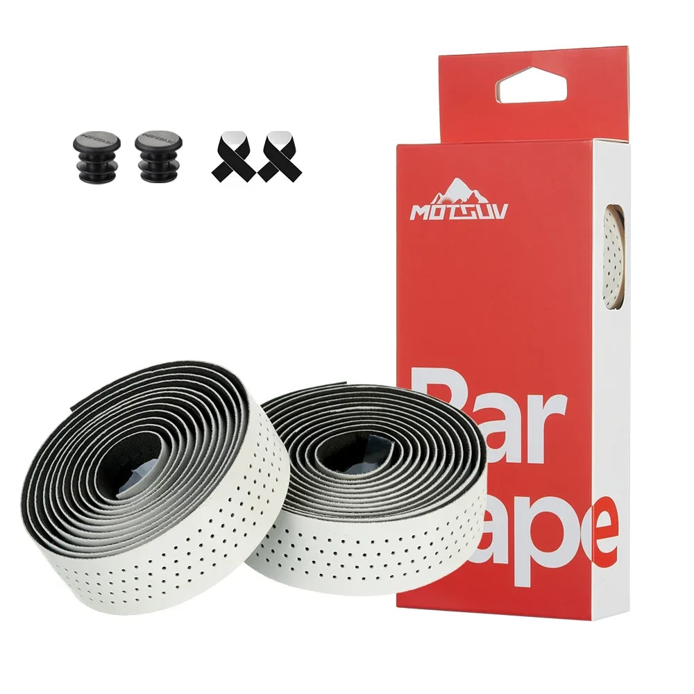 MOTSUV-Road Bike Handlebar Tape, Bar Tapes,Soft, Anti-Vibration Wrap Tape, Durable Bar Bartape, Anti-Slip MTB Bike Accessory NEW