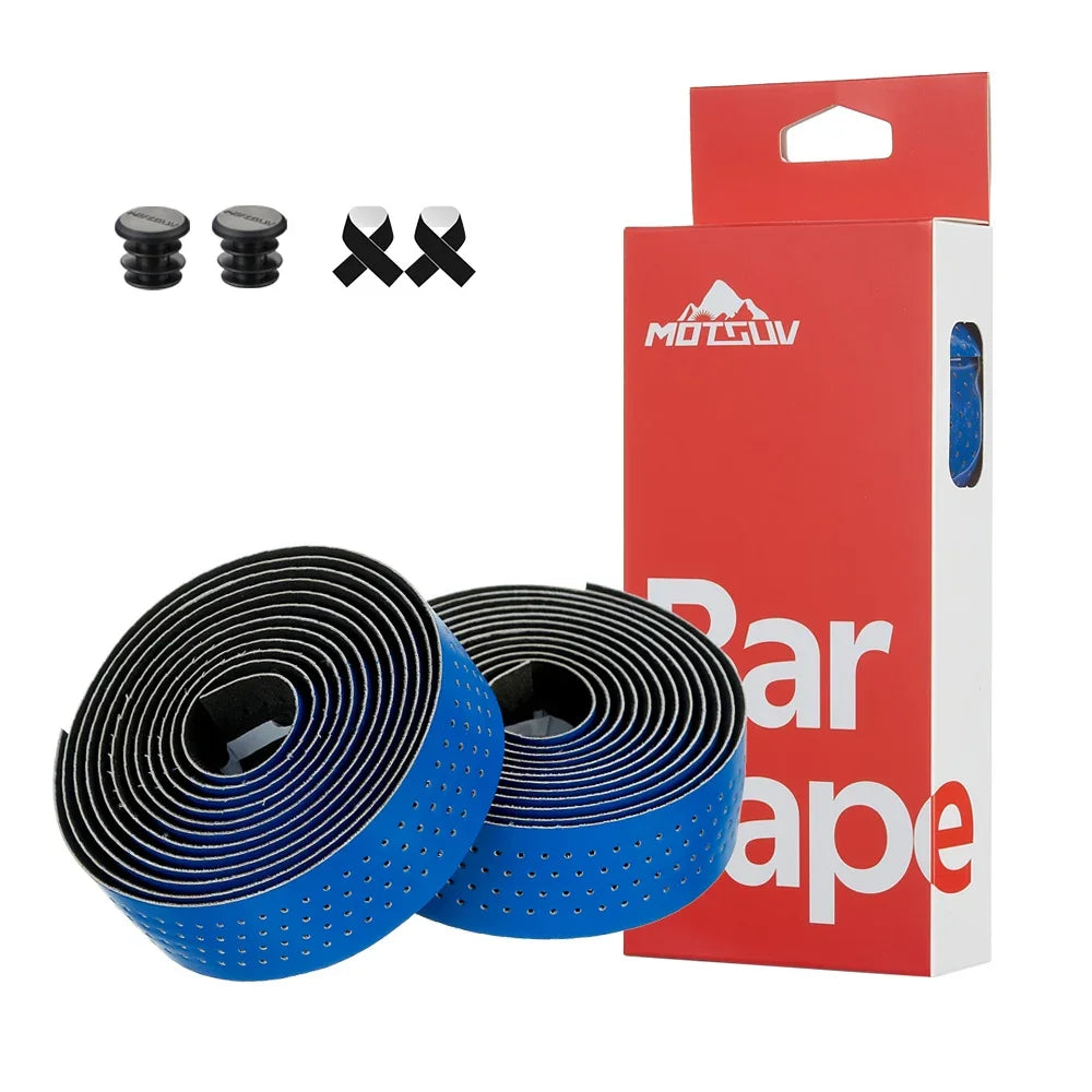 MOTSUV-Road Bike Handlebar Tape, Bar Tapes,Soft, Anti-Vibration Wrap Tape, Durable Bar Bartape, Anti-Slip MTB Bike Accessory NEW